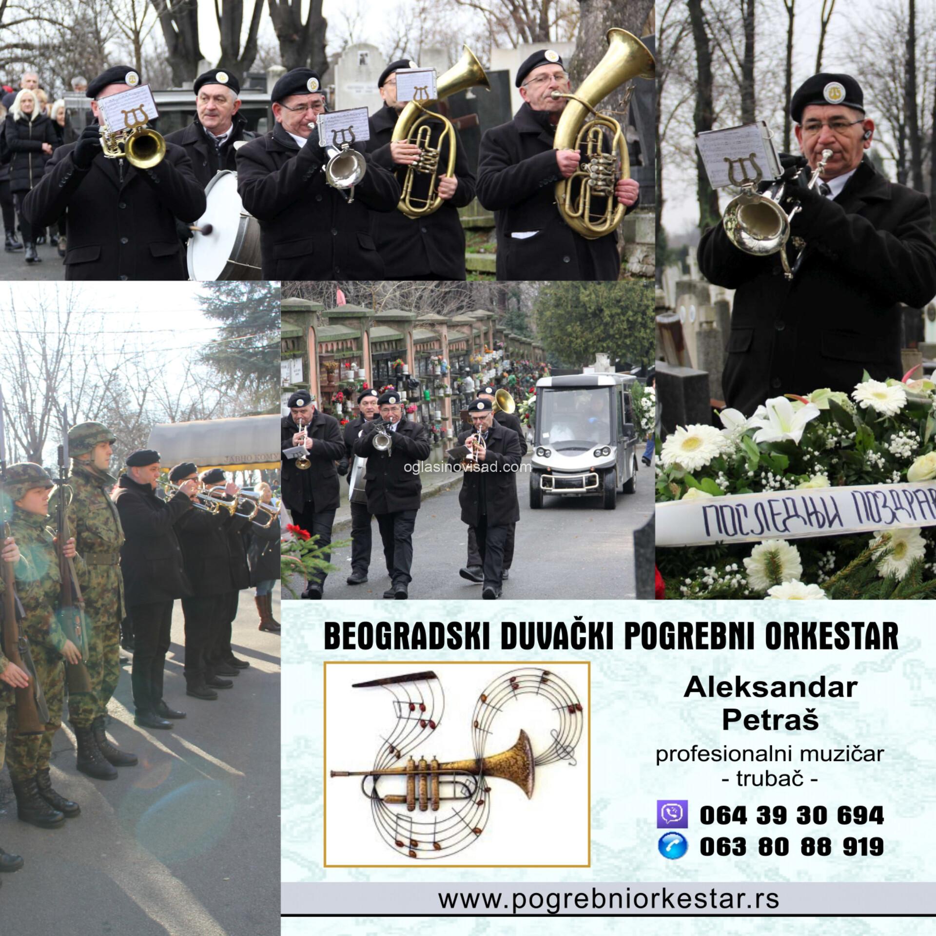Zvanični pogrebni orkestar vojna sahrana