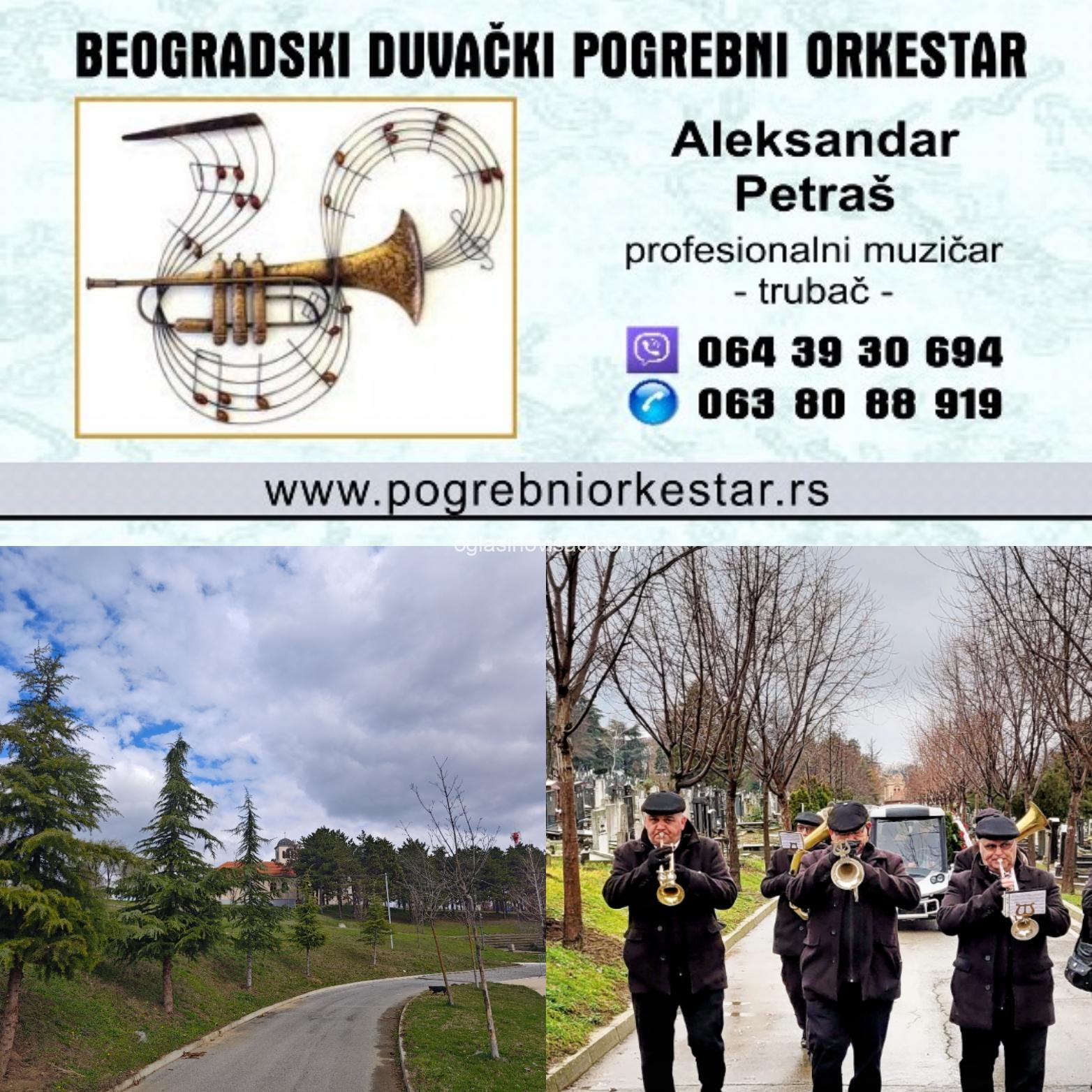 Beogradski duvacki pogrebni orkestar groblje Lešće