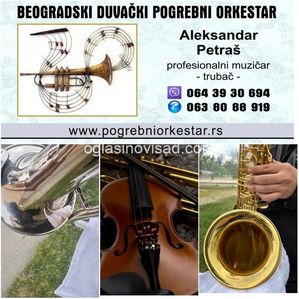 Solo truba violina ili saxofon za sahrane Beograd