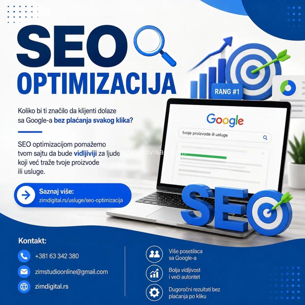 SEO OPTIMIZACIJA 1