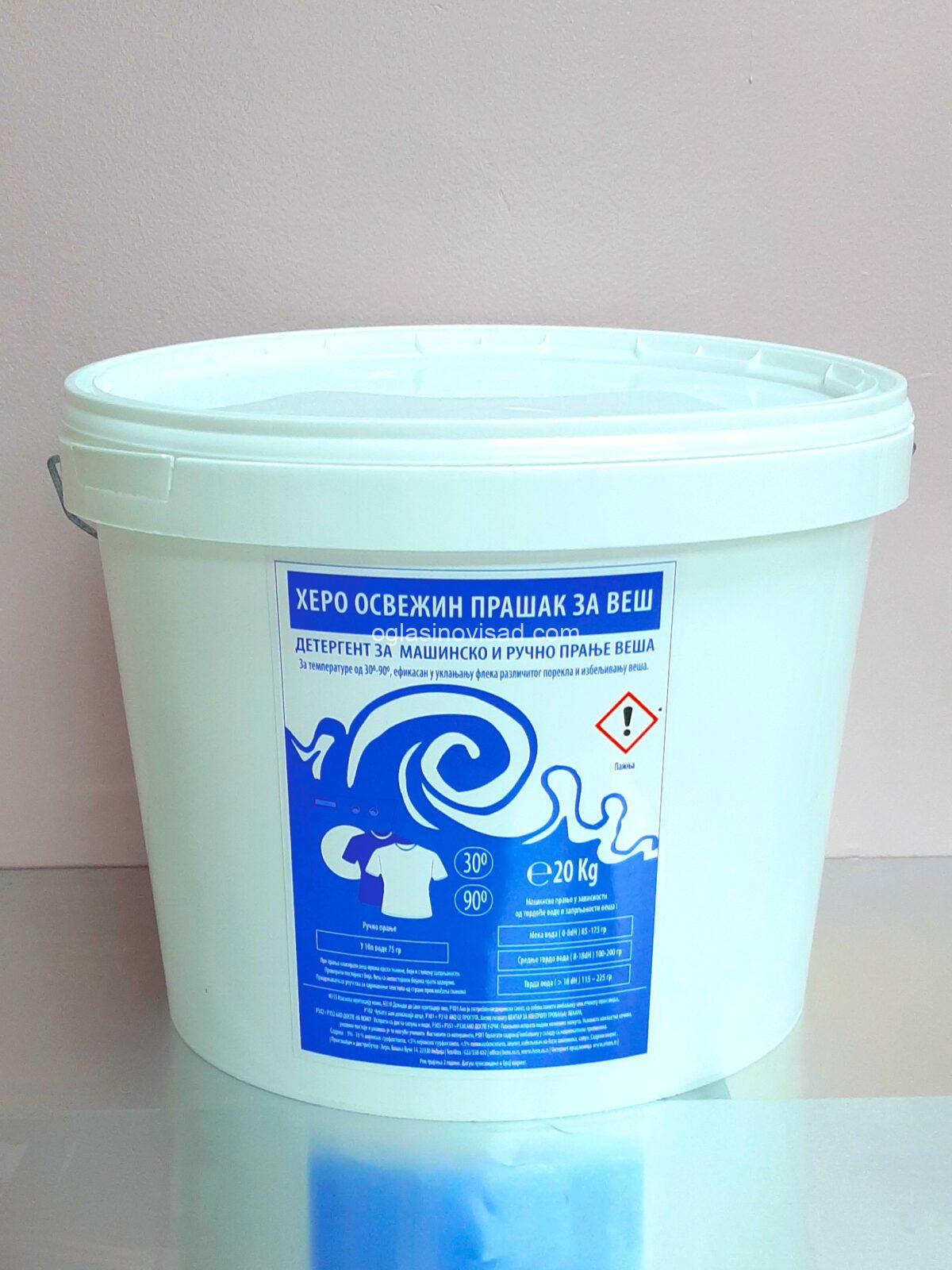 Praškasti deterdžent za veš Hero Osvežin 20kg