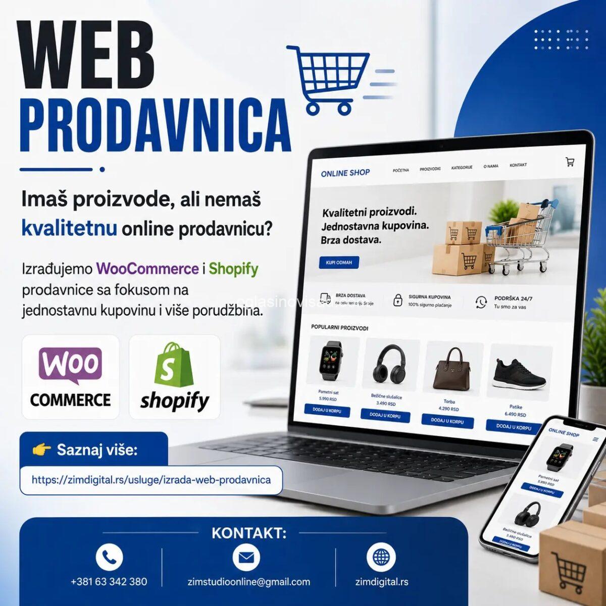 WEB PRODAVNICA 1